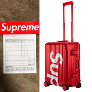 シュプリーム(Supreme)の即発送 45L supreme RIMOWA Topas Multiwheel(トラベルバッグ/スーツケース)