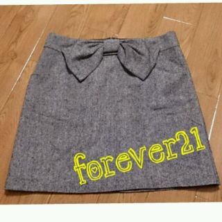 フォーエバートゥエンティーワン(FOREVER 21)の【ぴの様専用】☆リボン付スカート(ミニスカート)