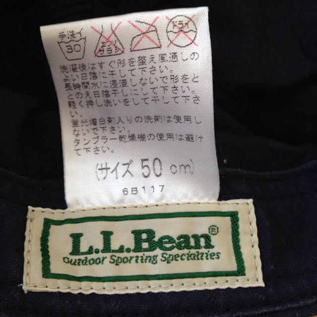 L.L.Bean(エルエルビーン)のLL Bean キャップ 帽子 50 キッズ/ベビー/マタニティのこども用ファッション小物(帽子)の商品写真