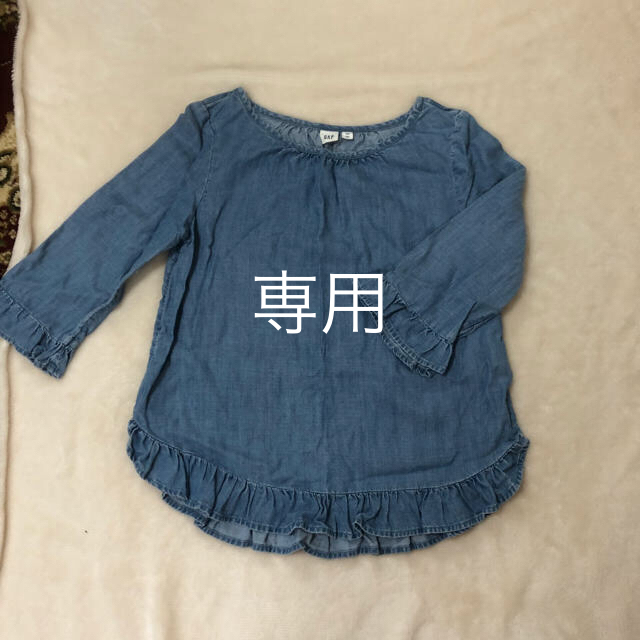 GAP(ギャップ)のGAP デニムトップス XXS レディースのトップス(シャツ/ブラウス(長袖/七分))の商品写真