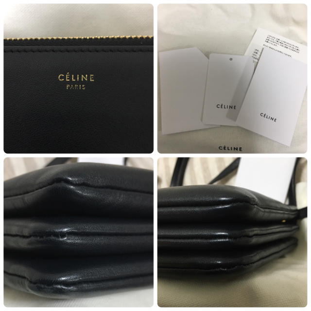 celine - 値下げ中 正規品 CELINE セリーヌ トリオ スモール ダーク