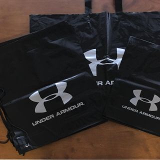 アンダーアーマー(UNDER ARMOUR)のアンダーアーマー ショップ袋 新品 7枚 一回使用品 計８枚 野球 サッカー(ショップ袋)