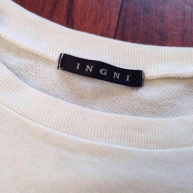 INGNI(イング)のINGNI♡七分袖トレーナー♡ レディースのトップス(トレーナー/スウェット)の商品写真