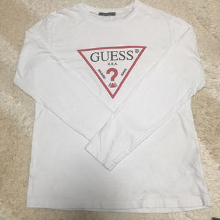 ゲス(GUESS)のGUESS 白ロンT(Tシャツ(長袖/七分))
