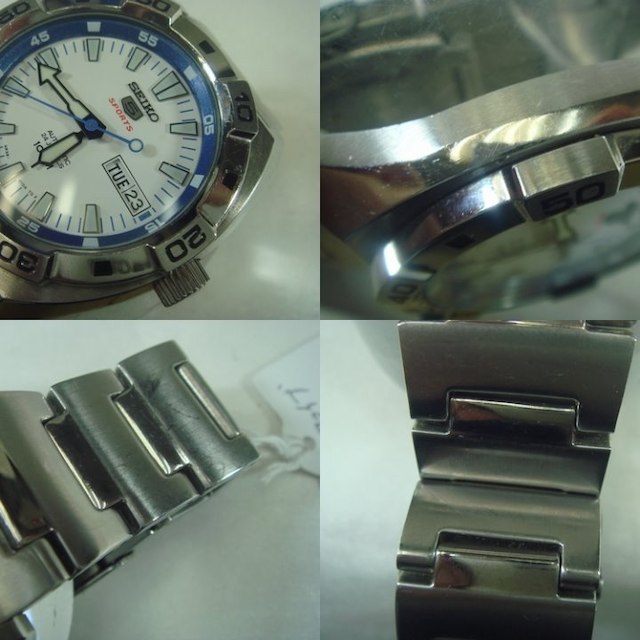 SEIKO(セイコー)の☆SEIKO☆ファイブスポーツ☆自動巻☆メンズウォッチ☆ＵＳＥＤ品☆ メンズの時計(その他)の商品写真