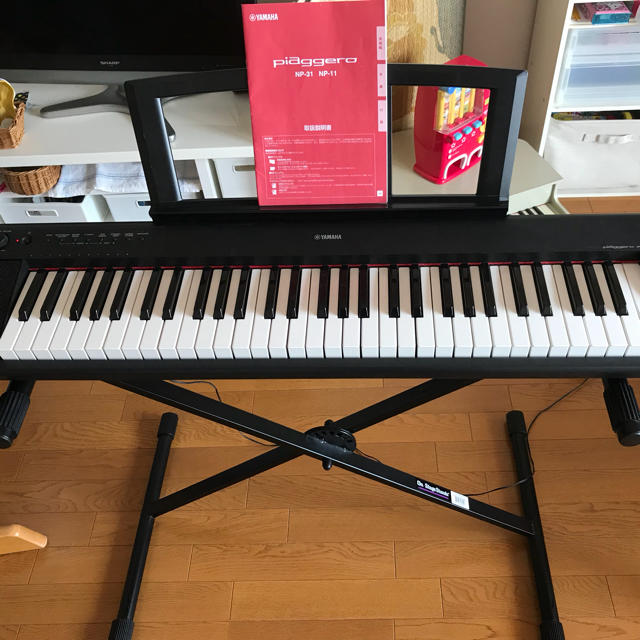 ヤマハ(ヤマハ)の電子ピアノ YAMAHA piaggero NP-31 楽器の鍵盤楽器(電子ピアノ)の商品写真