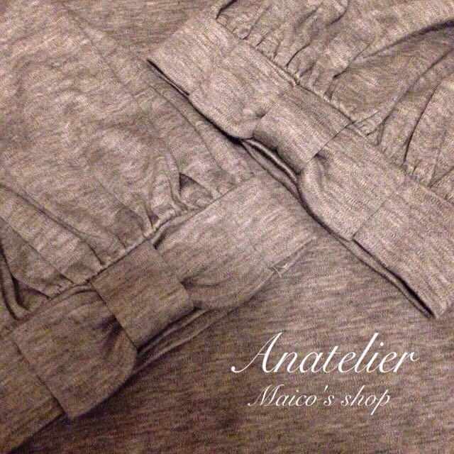 anatelier(アナトリエ)のanatelier♥︎袖リボンワンピ レディースのワンピース(ひざ丈ワンピース)の商品写真