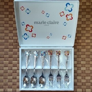 マリクレール(Marie Claire)のとも様専用【Marie Claire】スプーン&フォークセット6本(カトラリー/箸)