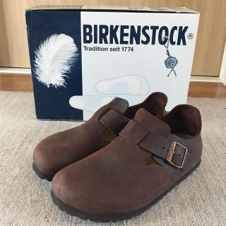 ビルケンシュトック(BIRKENSTOCK)のビルケンシュトック ロンドン 24センチ(ローファー/革靴)