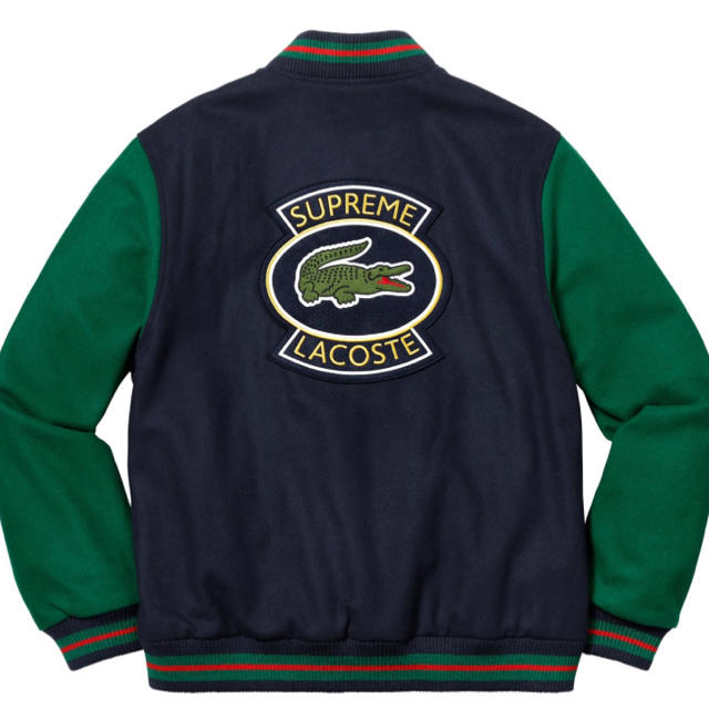 Supreme(シュプリーム)のSupreme®/LACOSTE Wool Varsity Jacket  メンズのジャケット/アウター(スタジャン)の商品写真