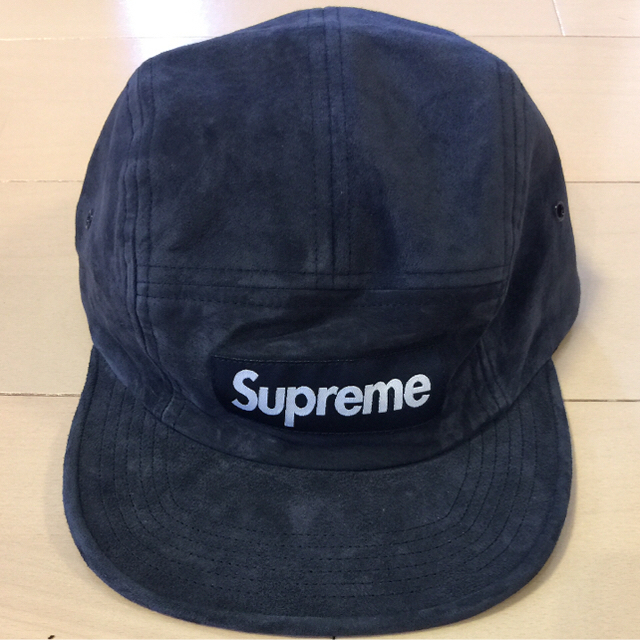 新品未使用 Supreme Suede Camp Cap