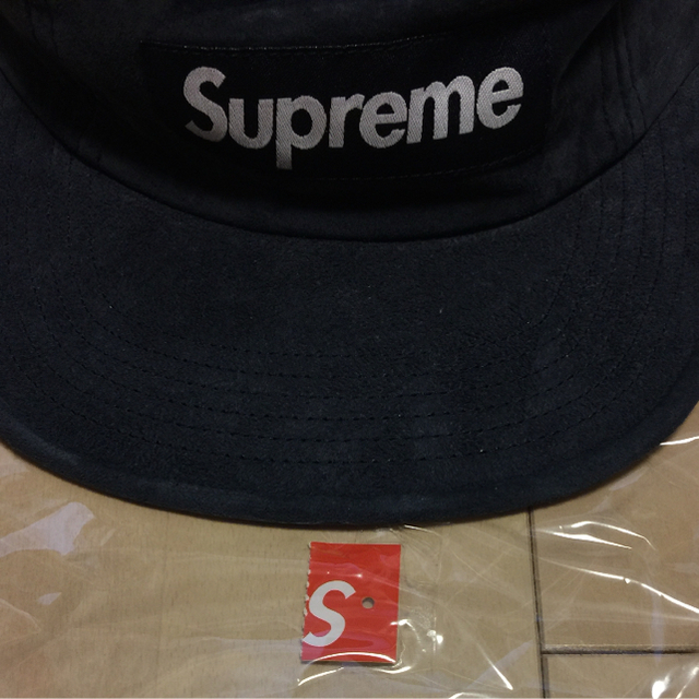 新品未使用 Supreme Suede Camp Cap