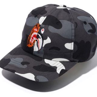 アベイシングエイプ(A BATHING APE)のcity camo tiger shark panel cap(キャップ)