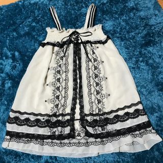 アクシーズファム(axes femme)のaxes femme スカート オフホワイト(ひざ丈スカート)