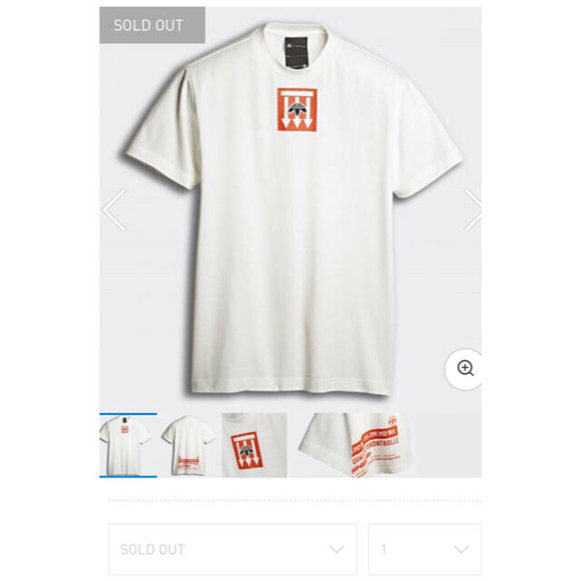 adidas(アディダス)のadidas alexander wang Tシャツ Oサイズ(M) メンズのトップス(Tシャツ/カットソー(半袖/袖なし))の商品写真