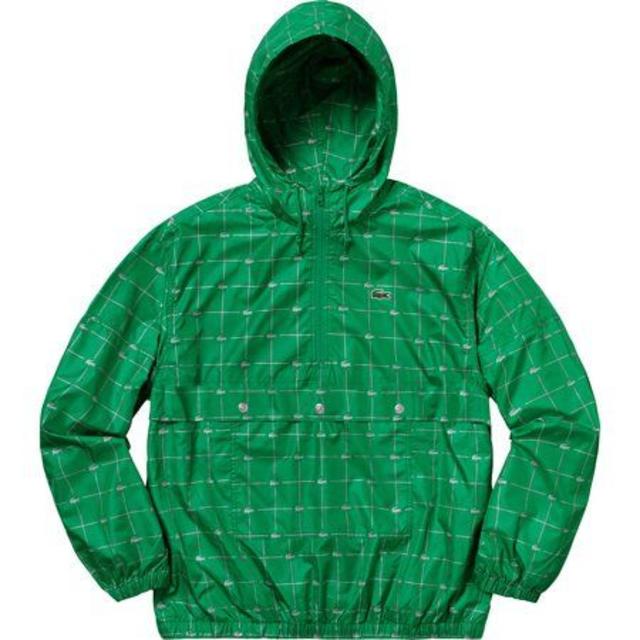 Supreme　LACOSTE Nylon Anorak Lサイズ