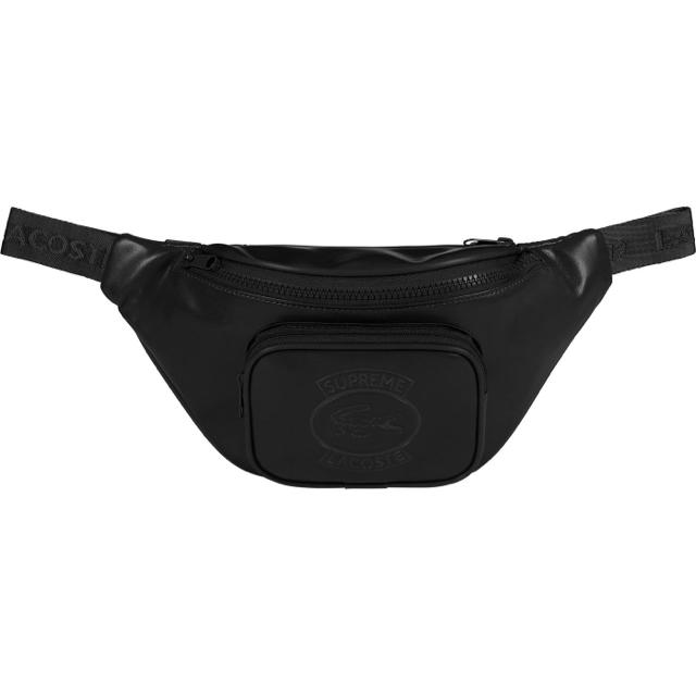 Supreme LACOSTE Waist Bag Black コラボ 新品