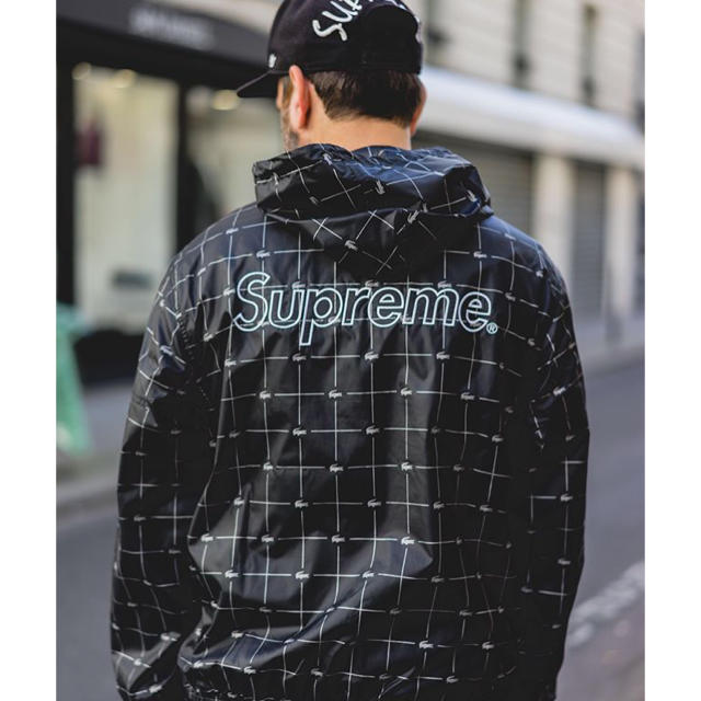 Supreme - Supreme LACOSTE Reflective Nylon Anorak の通販 by ...