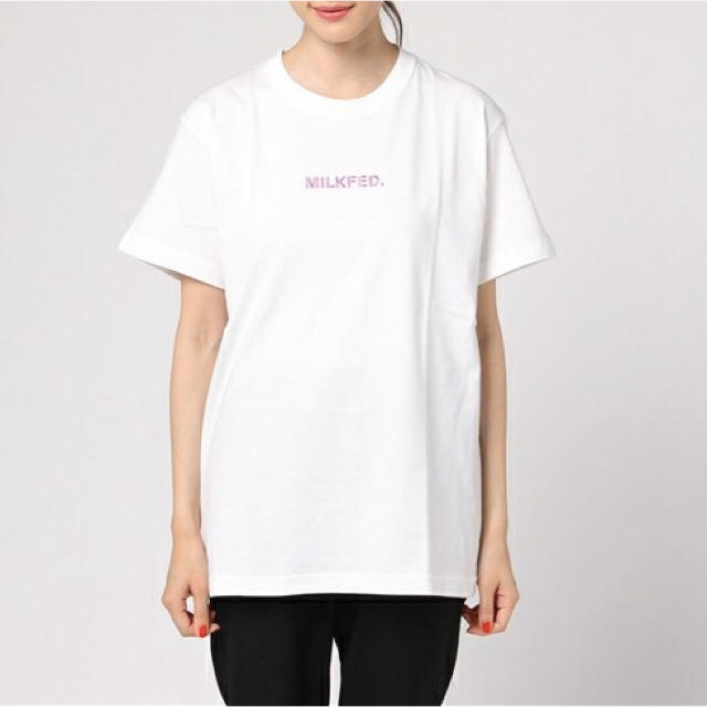 MILKFED.(ミルクフェド)のMILKFED. ロゴT レディースのトップス(Tシャツ(半袖/袖なし))の商品写真