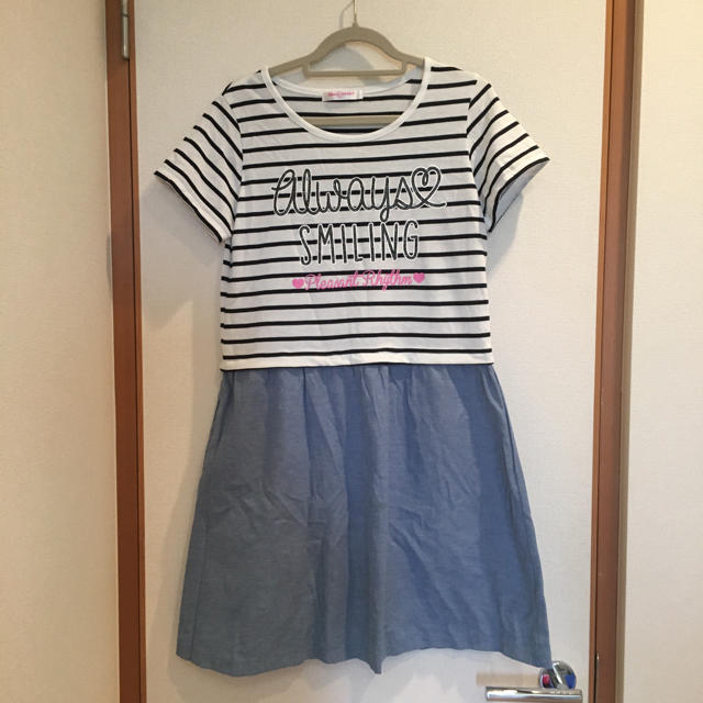 ワンピース150センチ美品 キッズ/ベビー/マタニティのキッズ服女の子用(90cm~)(ワンピース)の商品写真