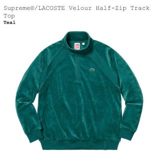 シュプリーム(Supreme)のSupreme LACOSTE Velour Half-Zip Track(スウェット)