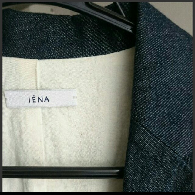 IENA(イエナ)の美品IENA デニム地ジャケット レディースのジャケット/アウター(テーラードジャケット)の商品写真
