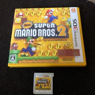 ニンテンドー3DS(ニンテンドー3DS)の美品♪ニンテンドー☆３DSソフト☆super MARIO BROS.２(その他)