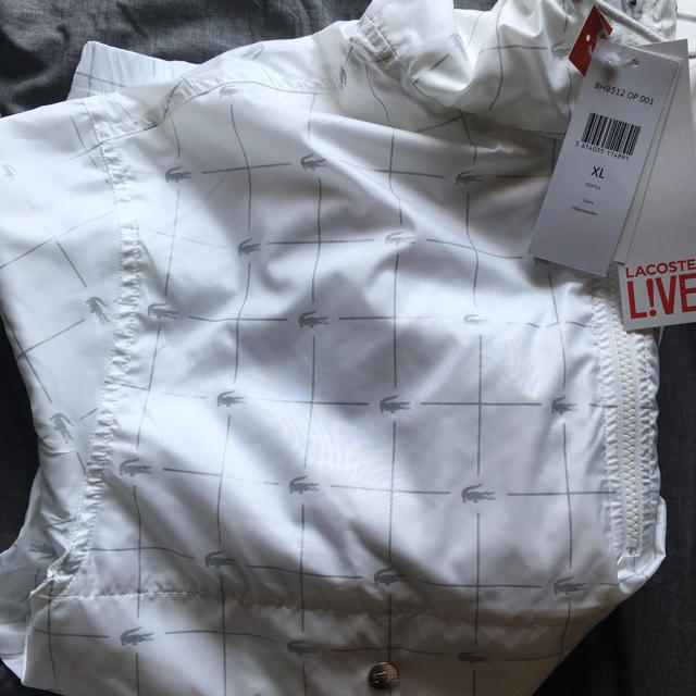 supreme lacoste reflective nylon anorak