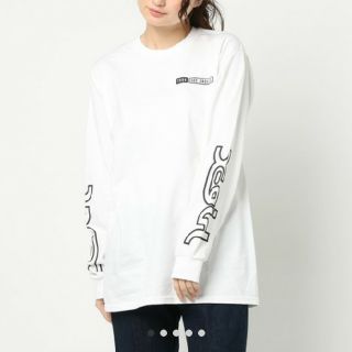 エックスガール(X-girl)のLOGO L/S TEE(Tシャツ(長袖/七分))