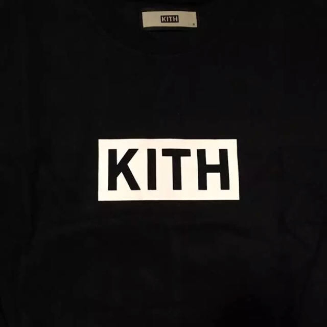 【L】KITH box logo L/S Tee