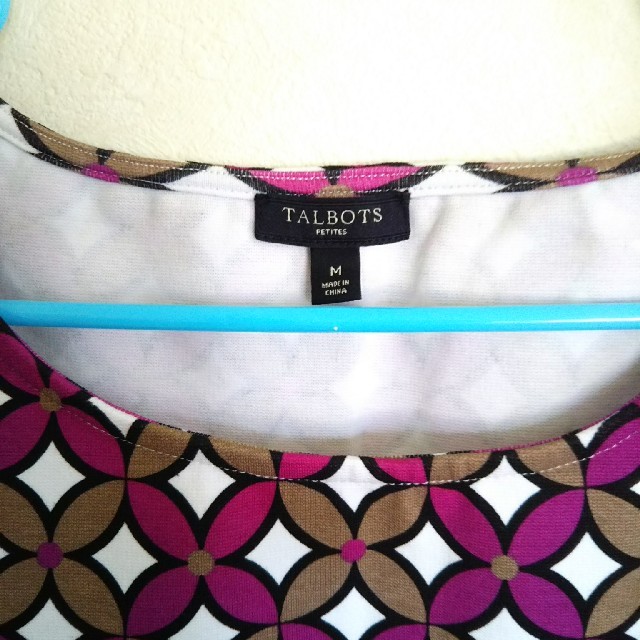 TALBOTS(タルボット)のTALBOTS PETITES （タルボット） 総柄チュニック/サイズL レディースのトップス(チュニック)の商品写真