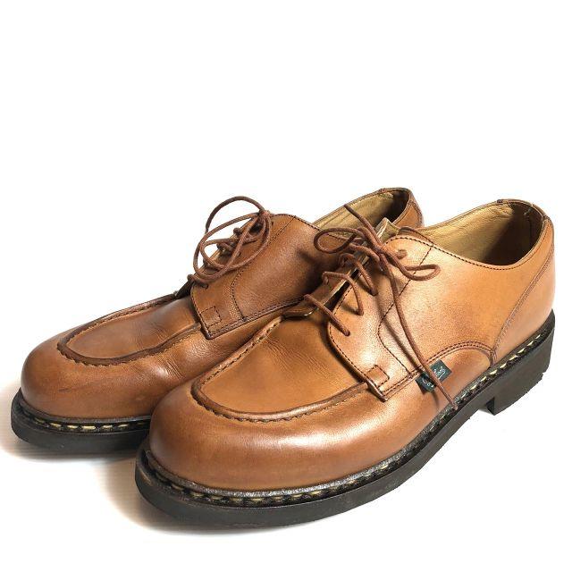 Paraboot(パラブーツ)のパラブーツ シャンボード 24249 ブラウン 8 26.5cm メンズの靴/シューズ(ドレス/ビジネス)の商品写真