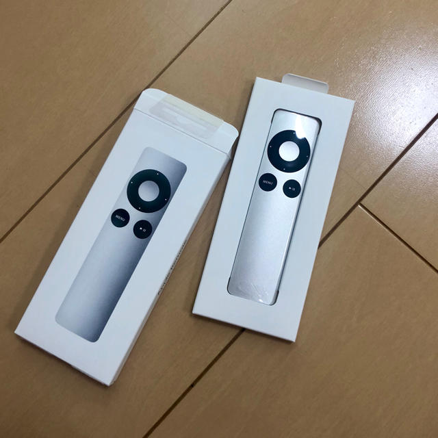 Apple(アップル)のApple TV リモコン スマホ/家電/カメラのテレビ/映像機器(その他)の商品写真