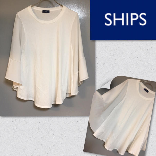 SHIPS(シップス)の❤︎SHIPS ドルマン 異素材 TOPS❤︎ レディースのトップス(カットソー(半袖/袖なし))の商品写真