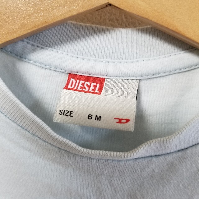 DIESEL(ディーゼル)のディーゼル☆DIESEL☆Tシャツ　サイズ6m☆USED キッズ/ベビー/マタニティのベビー服(~85cm)(Ｔシャツ)の商品写真