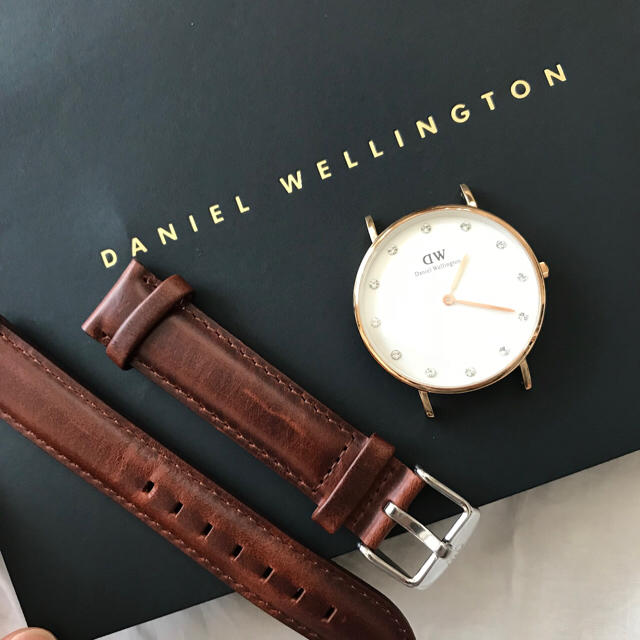 Daniel Wellington(ダニエルウェリントン)のDaniel Wellington ベルト シルバー17mm レディースのファッション小物(腕時計)の商品写真