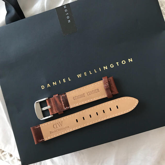 Daniel Wellington(ダニエルウェリントン)のDaniel Wellington ベルト シルバー17mm レディースのファッション小物(腕時計)の商品写真