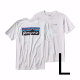 パタゴニア(patagonia)の即日発送 L 新品パタゴニアJP-XL P6ロゴTシャツオーガニックコットン白(Tシャツ/カットソー(半袖/袖なし))