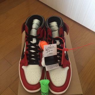 ナイキ(NIKE)のnike off-white aj1 27.5センチ(スニーカー)