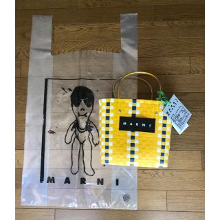 マルニ(Marni)のMARNI ピクニックカゴバッグ(かごバッグ/ストローバッグ)