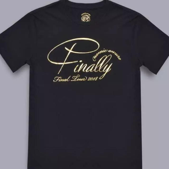 安室奈美恵☆Finally Tシャツ