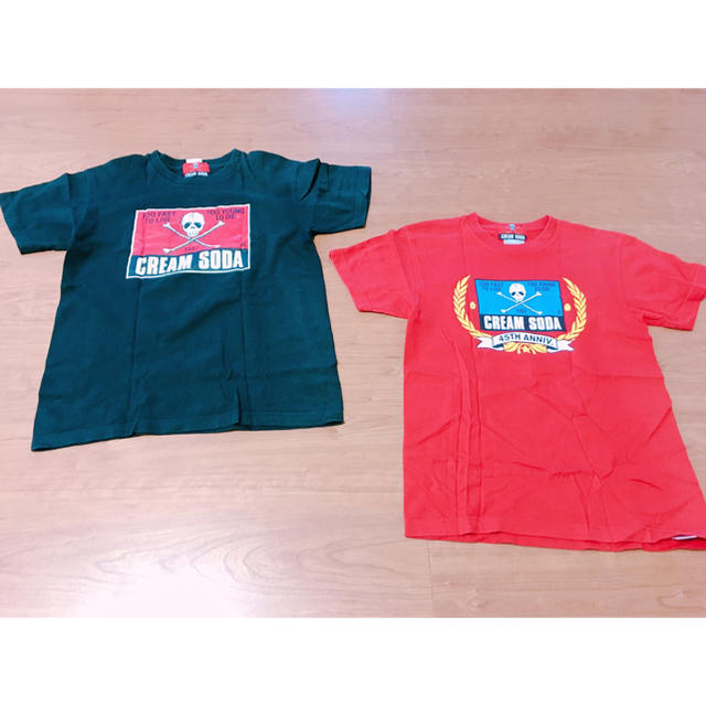 CREAMSODA Tシャツ2枚セット レディースのトップス(Tシャツ(半袖/袖なし))の商品写真