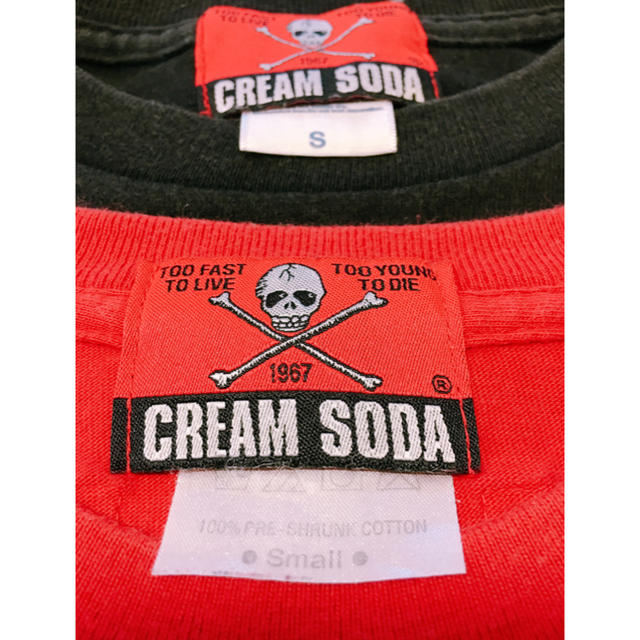 CREAMSODA Tシャツ2枚セット レディースのトップス(Tシャツ(半袖/袖なし))の商品写真