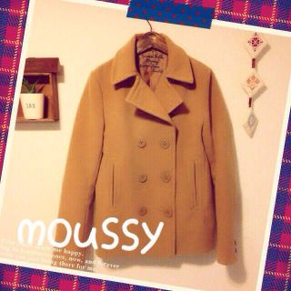 マウジー(moussy)のmoussy ピーコート ショート丈(ピーコート)