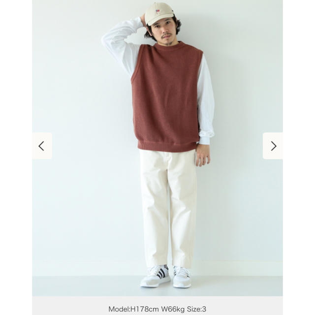 COMOLI - 【新品未使用】クレプスキュール ニットベスト 18ss サイズ2 ... 新品未使用品 クレプスキュール ニットパンツ