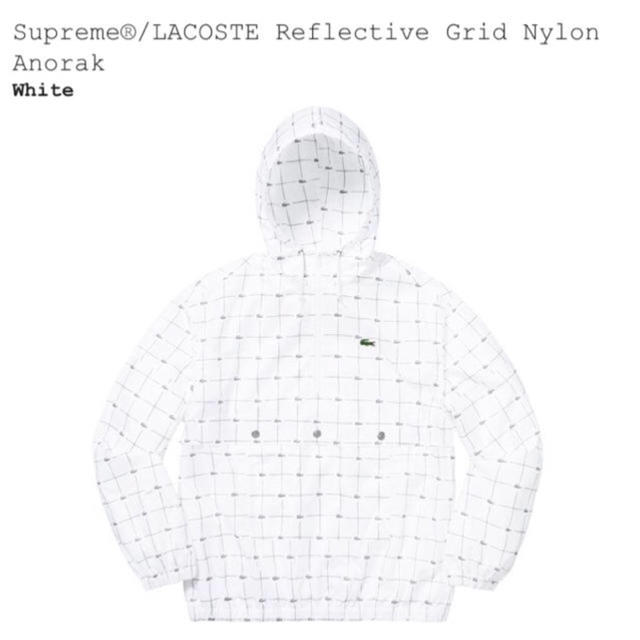 Supreme®/LACOSTE Reflective Grid Nylon