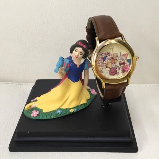 ディズニー(Disney)の限定品 Disney princess 白雪姫と7人の小人 腕時計 シリアル付 (キャラクターグッズ)