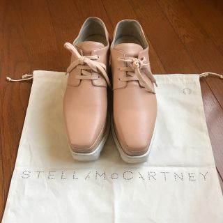 ステラマッカートニー(Stella McCartney)のステラマッカートニー  エリスシューズ  直営店購入 パウダー  36(ハイヒール/パンプス)