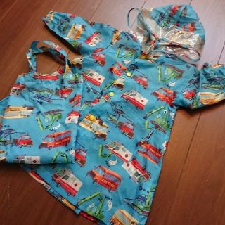 キッズフォーレ(KIDS FORET)のはるぴょんさま専用【90～100】Kids Foret レインコート (レインコート)