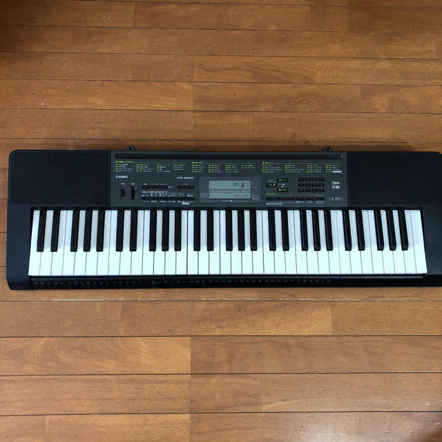 CASIO(カシオ)の☆美品☆CASIO 電子キーボード CTK-2200 楽器の鍵盤楽器(キーボード/シンセサイザー)の商品写真